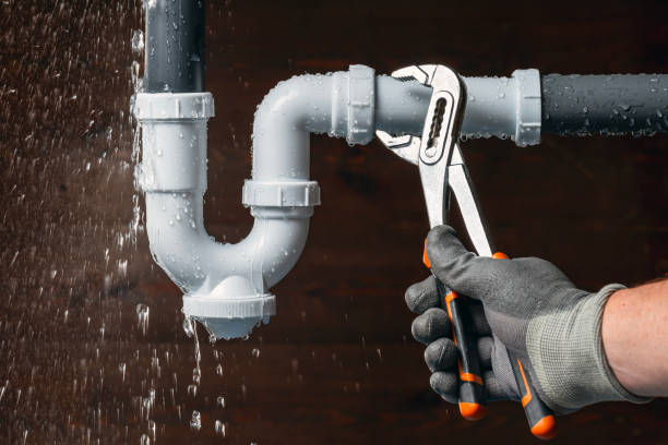 Professional Sewer Line Repair technician working in Severn, VA
